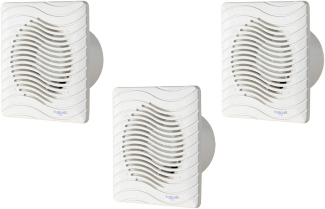 조씨네 아파트 화장실 욕실용 천장형 저소음 환풍기 셀프 교체, 2개