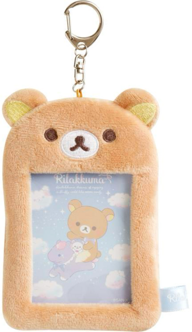 리락쿠마 포카홀더 포토카드 키홀더