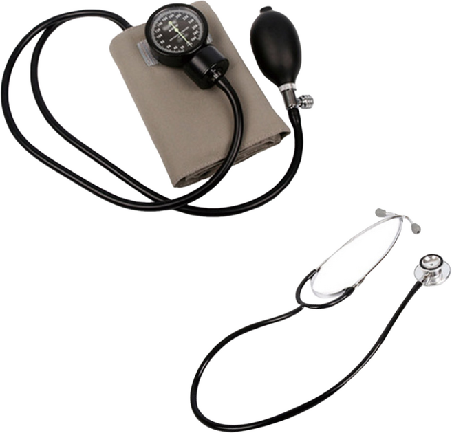 Spirit 아네로이드(메타식)CK-110 + 청진기 605T 혈압계, 1개, 상세페이지참조