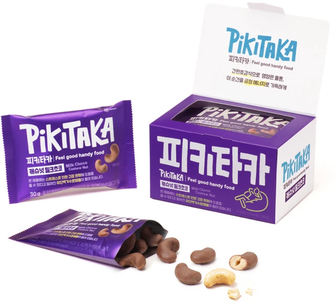 피키타카 캐슈넛 밀크초코, 150g, 1개 - 쿠팡