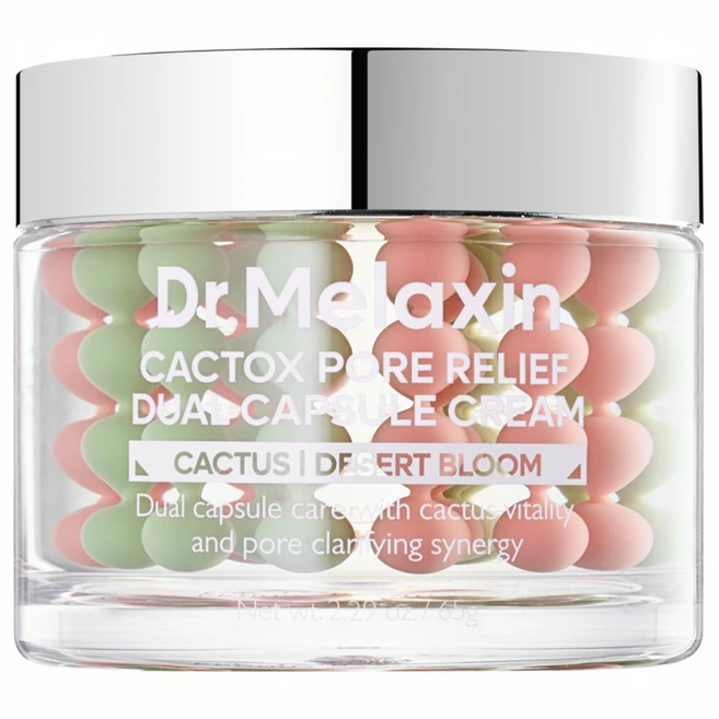 닥터멜락신 수분크림 영양크림 칵톡스 포어 릴리프 듀얼 캡슐 크림 65g, 1개 - 쿠팡