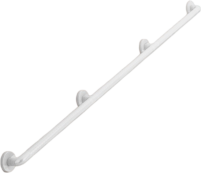 모칸도 ABS 계단 안전손잡이 1 ~ 3미터 핸드레일 안전바 벽부형 난간대, 백색, 1개