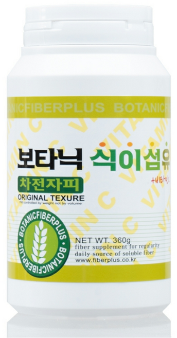 약초마을 보타닉 화이버 차전자피 식이섬유 비타민 C 360g, 1개