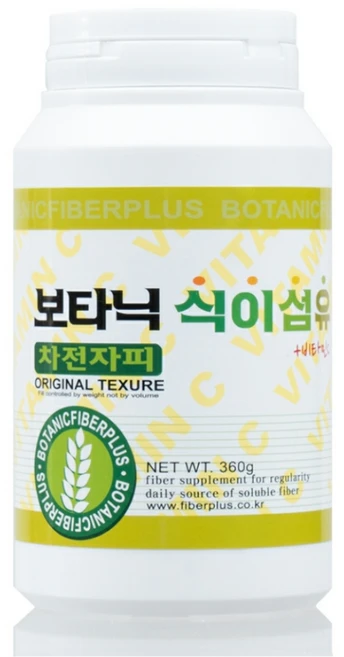 약초마을 보타닉 화이버 차전자피 식이섬유 비타민 C 360g, 1개 - 쿠팡