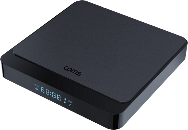 티비박스 4K UHD 안드로이드 30Hz 쿼드코어 리모컨 TV연결 유선 무선 구글 플레이 유튜브 넷플릭스 시청, 상세 설명 참조, 1개