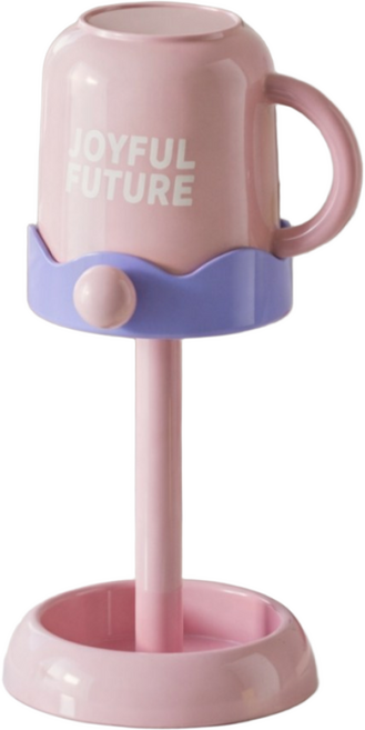 베네룸 거꾸로 양치컵 세트 칫솔꽂이, 1세트, 퍼플