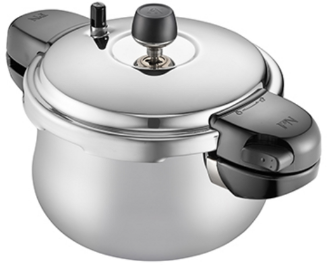 PN 풍년압력밥솥 스테인레스 압력솥 하이클래드 IH 인덕션 겸용 국내산 4인용, 1개, 실버, 2.5L