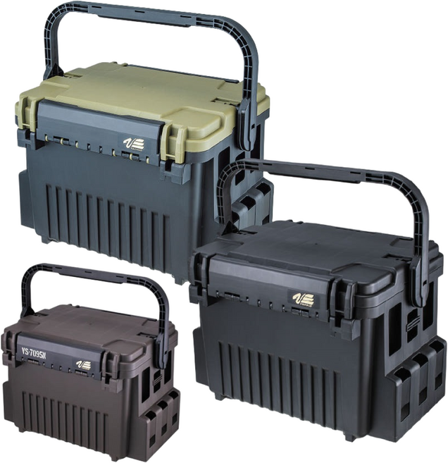 메이호 VS-7095N 루어 원투 선상 쭈꾸미 갑오징어 광어 낚시 의자 채비 태클박스, GREEN, 1개