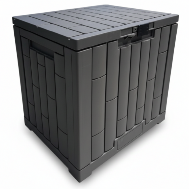 택배보관함 무인택배함 가정용 단독주택 빌라 야외 물품 보관함, 그레이