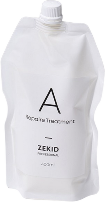 제키드[A] 리페어 클리닉 400ml 전문가용 탈색제 염색제 손상 걱정없는 블랙빼기, 1개