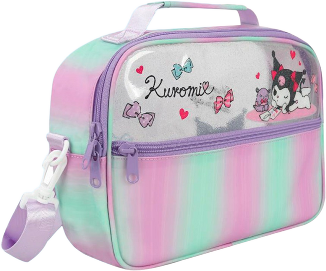 코지24 산리오 쿠로미 투명 수영가방 초등학교 가벼운 소풍 방수 예쁜 크로스백 수영복 워터파크 수영장 물놀이 비치백 목욕 가방 비치가방