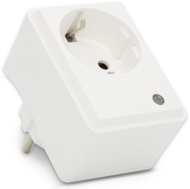 유커먼 리모트 멀티탭 콘센트 싱글 대기 전력 차단 멀티 스마트 만능 무선 통합 리모컨, 0.1cm, 화이트(콘센트단품), 1개