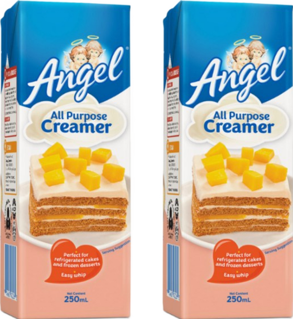 필리핀 엔젤 올 퍼포즈 크리머 Angel All purpose Creamer, 2개, 250ml
