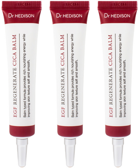 [닥터헤디슨]EGF 리제너레이트 시카밤 30ml (집중케어)/ 시카크림 주름개선 진정보습, 3개