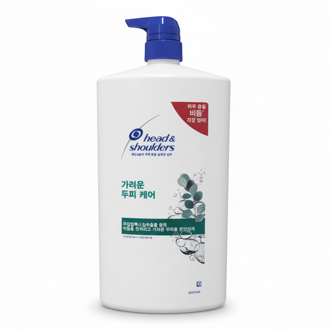 헤드앤숄더 가려운 두피 케어 샴푸, 1800ml, 1개