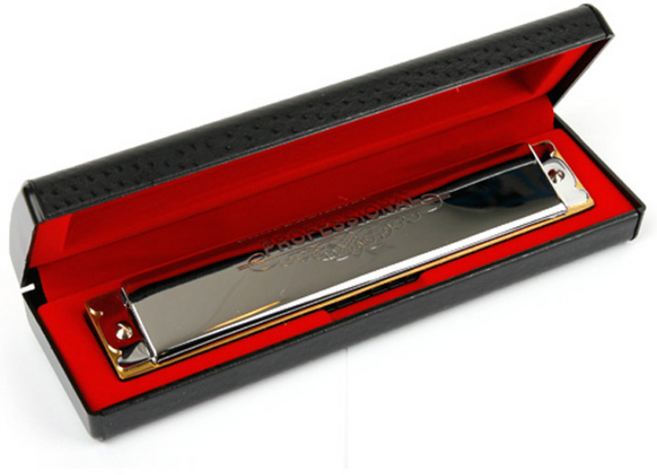 미화 하모니카 프로페셔널 22홀 특수키 마이너 메이저, Gm (마이너), 1개