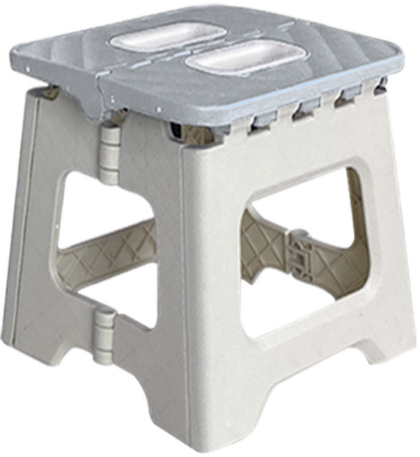 크린핏 클래식 접이식 의자 대, 1개, 그레이