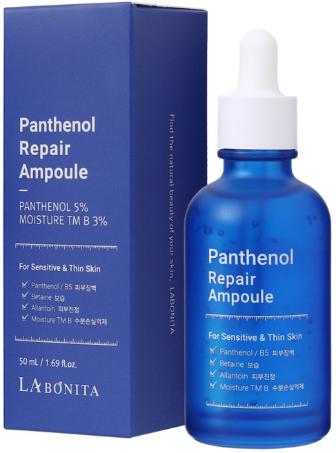 라보니따 바이탈 판테놀 리페어 앰플 50ml /속보습/피부장벽 개선, 1개