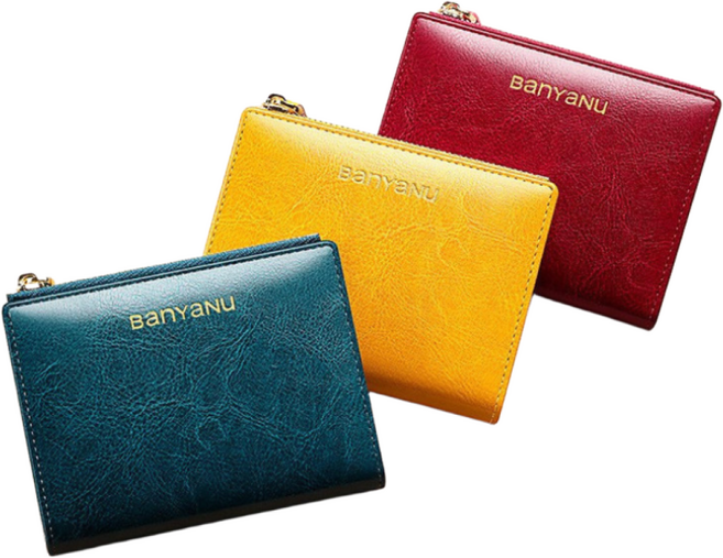 프리미엄 여성 소가죽 반지갑 BYN-8106