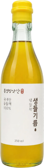 저온압착/ 냉압착 국산 생들기름_250ml/ 350ml 동영방앗간, 1개
