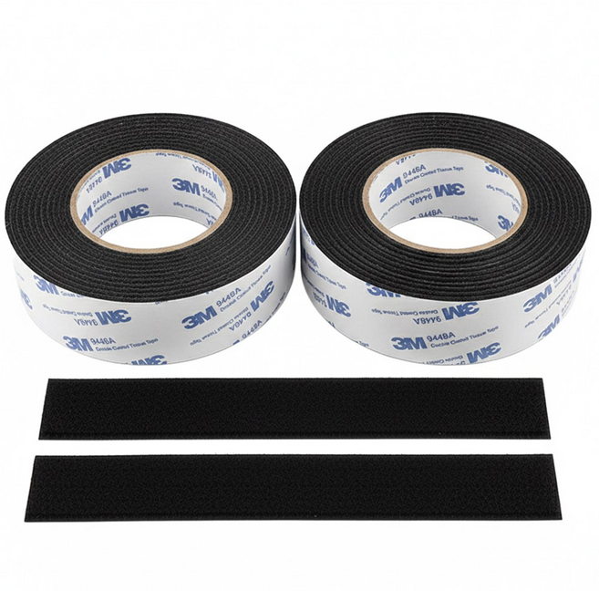 싱글레이드 강력 벨크로 양면테이프 암수세트 1cm X 1m, 1세트