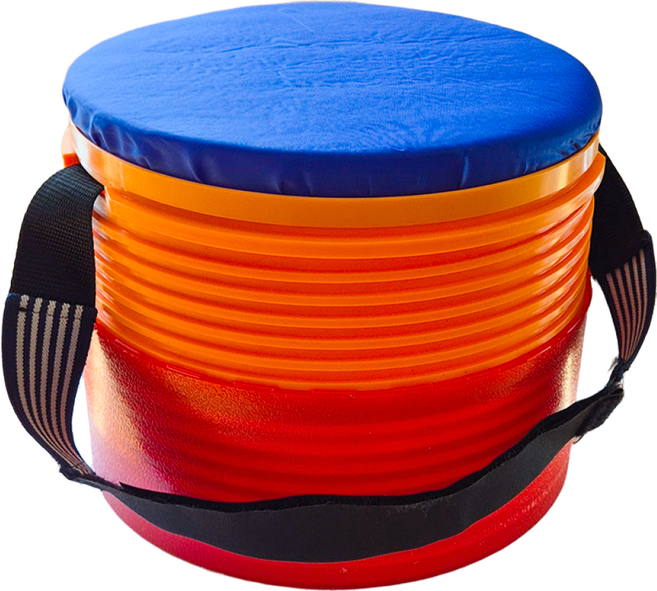 국산 높낮이조절 수납형 벨크로타입 작업방석 농사의자 농사방석, 1개