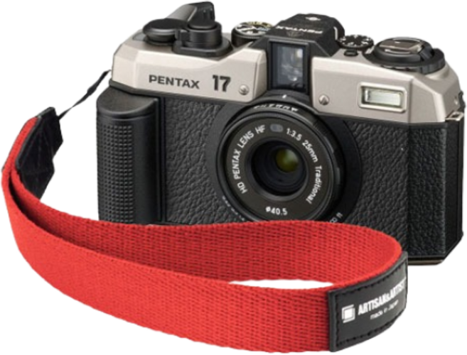 리코 PENTAX 17 필름카메라 + A&A 296 레드 / 정품, 1개