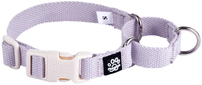 멍템 강아지 팔레트 마틴게일 탈출방지 목줄, 파스텔 퍼플, 1개