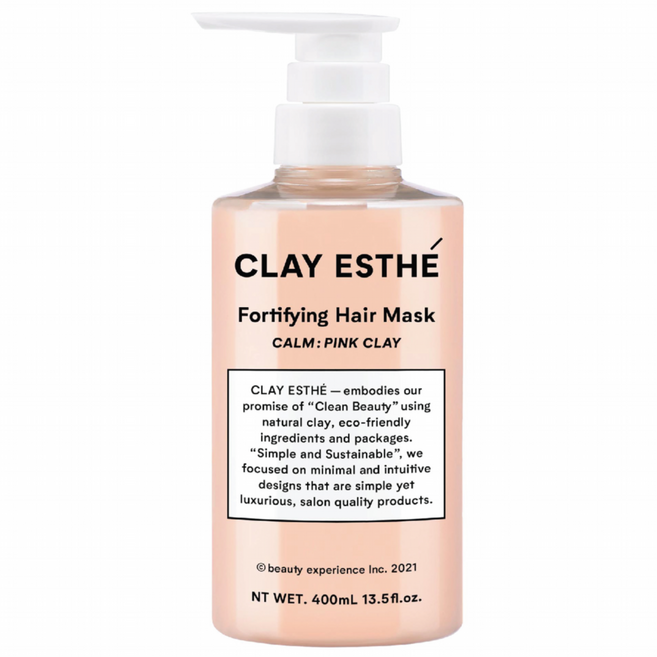 클레이에스테 핑크클레이 헤어마스크 본품, 1개, 400ml