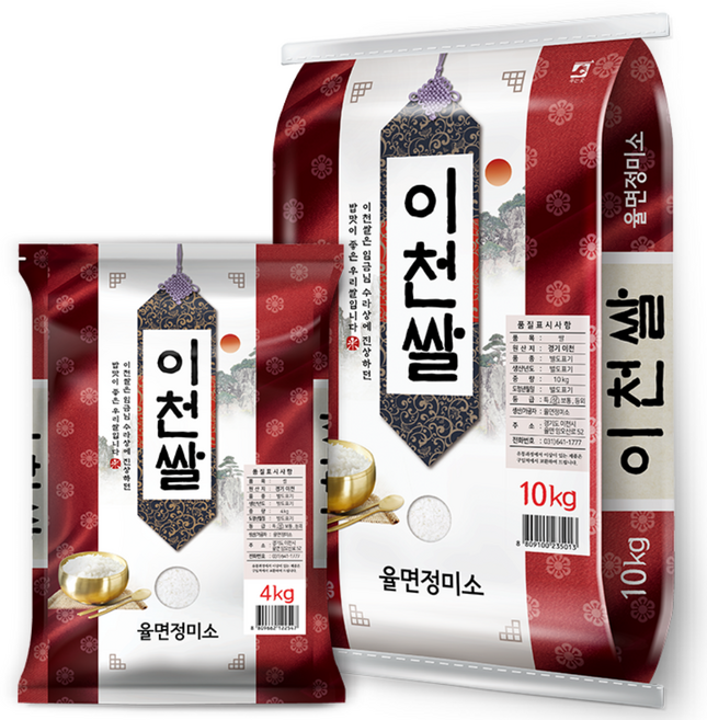 임금님 수라상 이천쌀 2025년 햅쌀, 10kg, 1개, 상등급