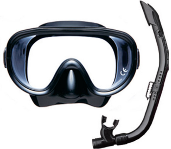 투사 성인 스노쿨링 스노클링 RC-1117Q, 4. BKBK