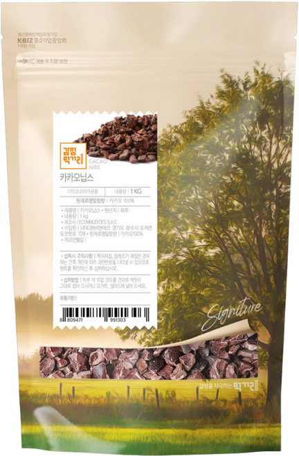 감성먹거리 카카오닙스 카카오닙 카카오, 1개