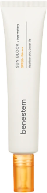 배내스템 선블록 트루 워터리 (SPF50+ PA++++) 선크림, 40ml, 1개 - 쿠팡