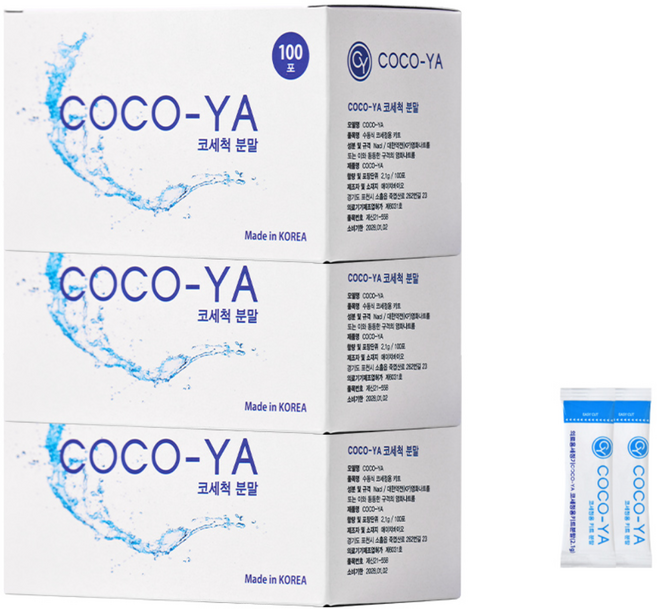코코야 코세척분말 100포 3개