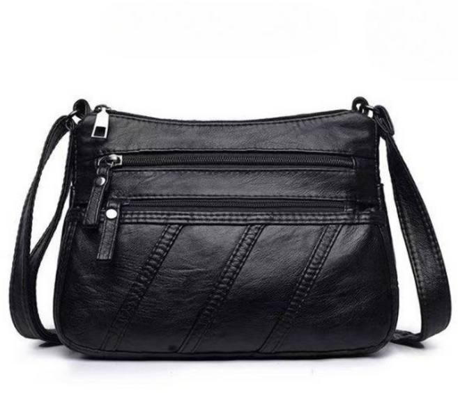 핫몰 어머니 중년 천연 가죽가방 크로스백 숄더백