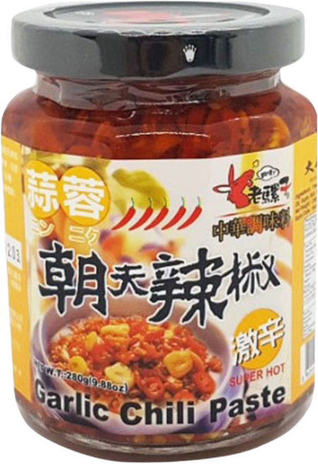 갈릭 칠리 페이스트, 12개, 280g