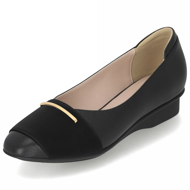 엘칸토 인텐스 여성 스트레이트 장식 컴포트화 3cm LCWD63I539