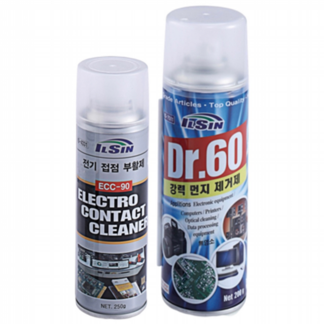 INVEN* 인벤 일신 케미칼 전자기기 청소용품 선택상품 ( ECC-90 전기 접점 부활제 / DR-60 강력 먼지 제거제) @노즐포함@안전2중포장@, 1개, DR-60 강력 먼지 제거제