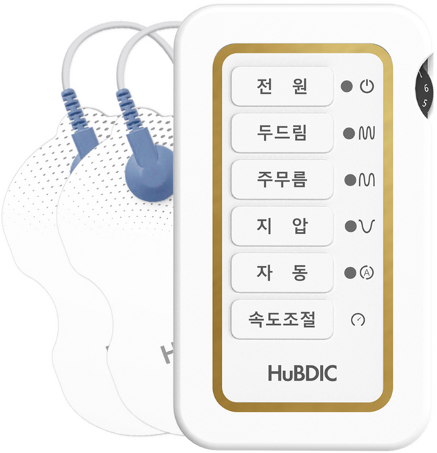 휴비딕 가정용 저주파 마사지기 자극기 개인용 의료기기 안마기 HLM-300, HLM-300 1개, 혼합색상