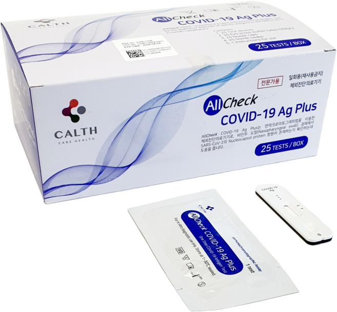 올첵 코로나19 진단검사 코로나키트 전문가용, 1개, 25개입