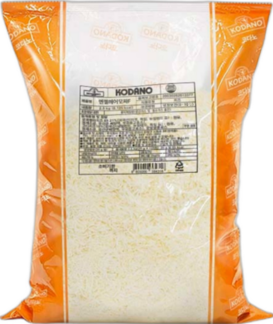조흥 코다노 엔젤헤어 모짜렐라치즈 모짜F 2kg 눈꽃치즈, 1개