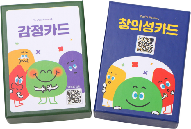 감정카드&창의성카드 즐거운 공감대화의 시작, set