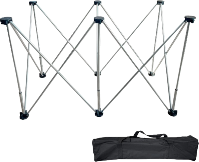 경량 접이식 다용도 목공 현장 석고보드 작업대 가판대 다리6개, 1개