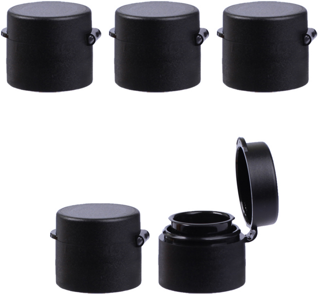 가인글로벌 스크류 원터치캡 기름병 소주병 뚜껑 오일병 유리병 양념 소스 마개, 5개, 블랙(28파이)