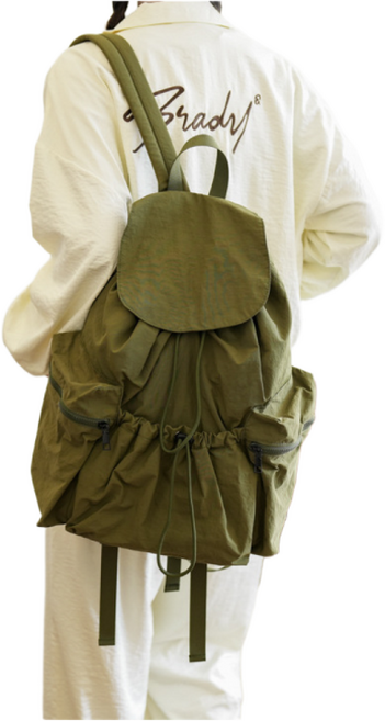 에보 기저귀 가방 백팩 초경량 방수 대용량, -, 카키