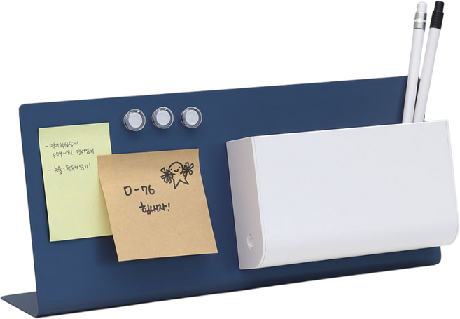 큐데스크 자석 메모보드 미니칠판, 1개