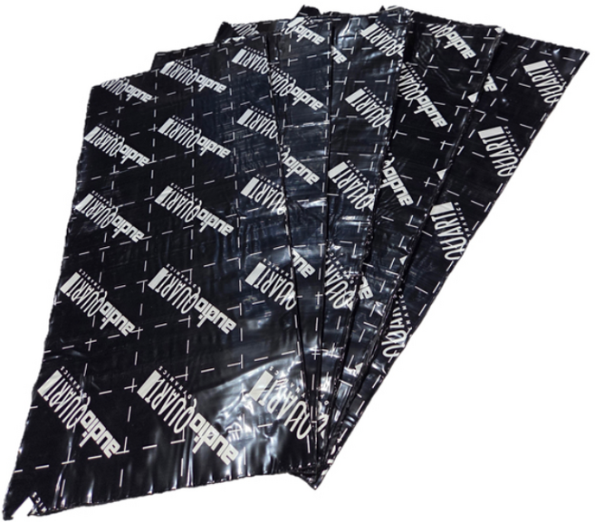 5장 오디오쿼트 차량 방음방진매트지 자동차방음 25X49cm, 5개