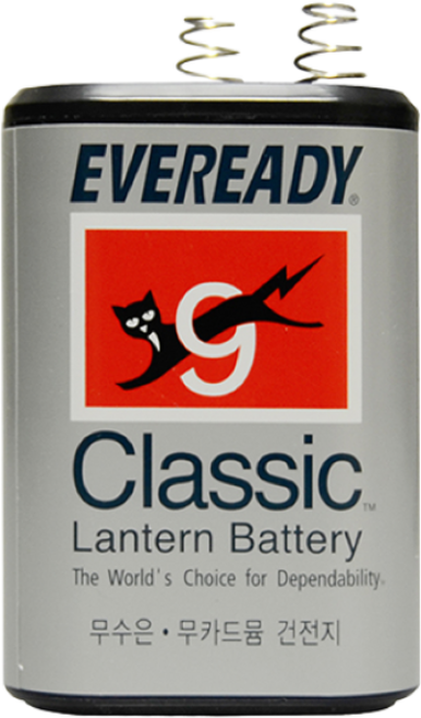 에버레디 무수은 랜턴건전지 4R25(1알) 6V M509, 1개