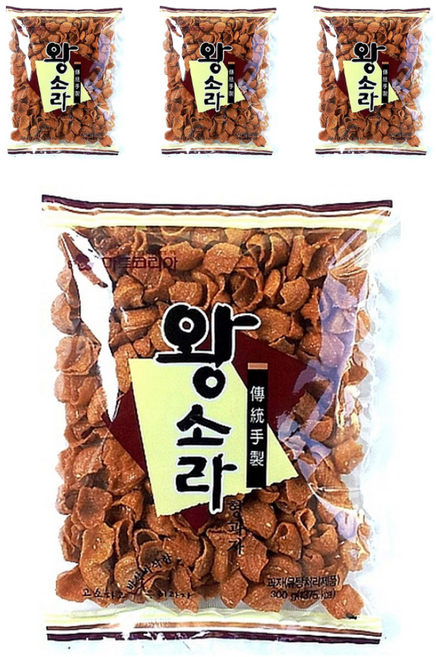 마트코리아 왕소라 과자, 300g, 4개