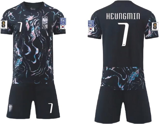 (3+1행사) 2425 손흥민 한국 축구 태극마크패치 원정 경기경기 레플리카 호환상품 유니폼 단체티셔츠 자체제작상품 개인마킹무료 넘버컴퍼니